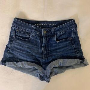 High Wasted Denim Shorts